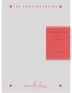 CANAT DE CHIZY E.-Irisations pour violon