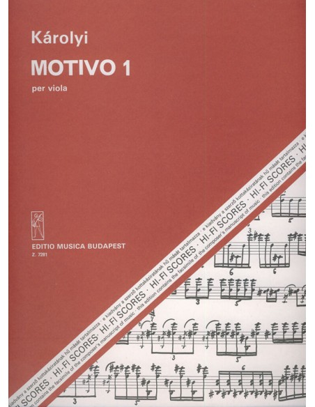 KAROLYI P.-Motive 1 for Viola