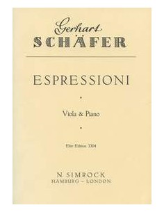 SCHÄFER G.-Espressioni per Viola e Pianoforte