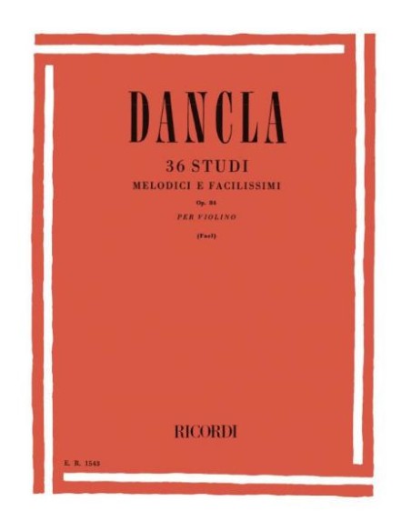 DANCLA C.-Melodic Studies (36) Op.84 for Violin