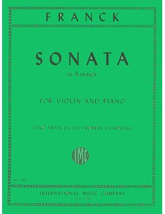 FRANCK C.-Sonata in A Major for Violin and Piano (Francescatti/Casadesus)