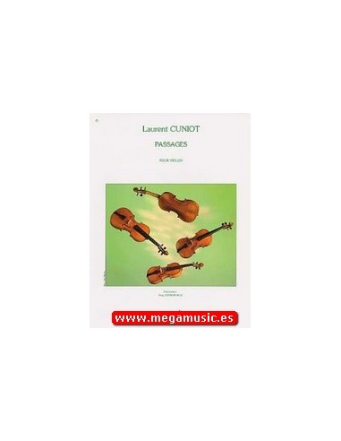 CUNIOT L.-Passages pour violon