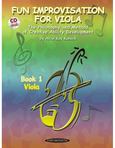 SUZUKI S.-Fun Improvisation for Viola (Inc.CD) (Kanack)