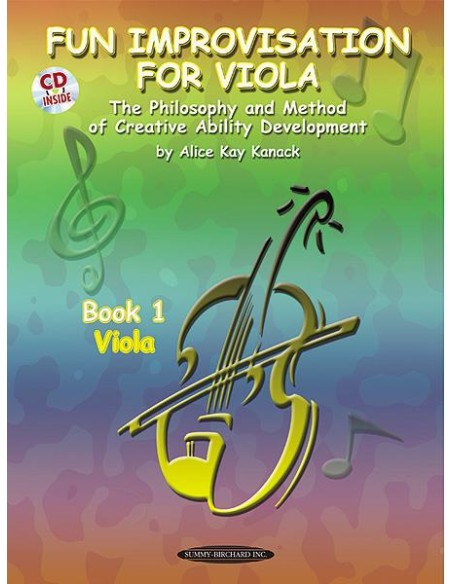 SUZUKI S.-Fun Improvisation for Viola (Inc.CD) (Kanack)