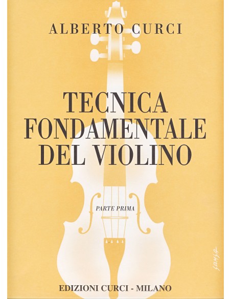 CURCI A.-Grundtechnik 1. für Violine
