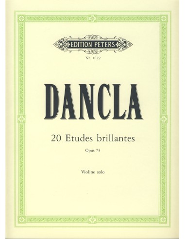DANCLA C.-Studi Brillanti Op.73 per Violino