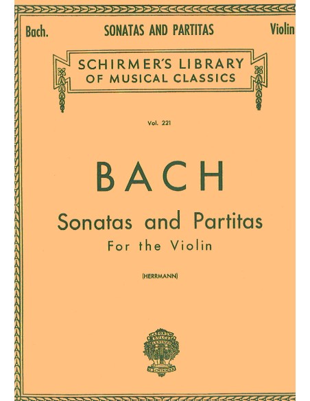 BACH J.S.-Sonates et Partitas pour violon (Hermann)