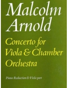 ARNOLD M.-Concerto per viola e pianoforte