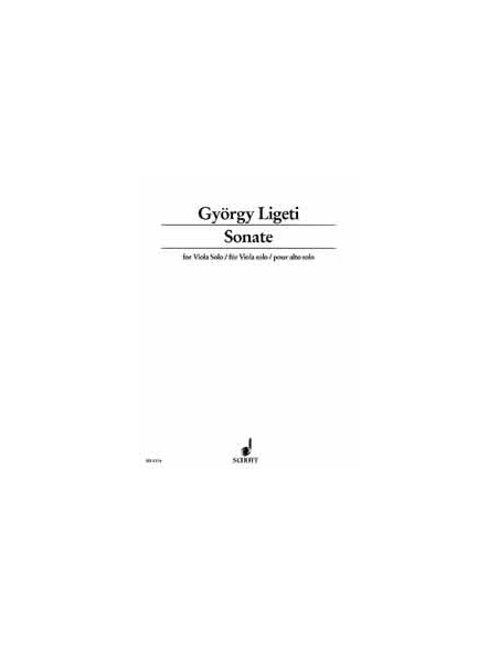 LIGETI G.-Sonata (1991/94) per viola