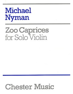 NYMAN M.-Zoo Caprices für Violine