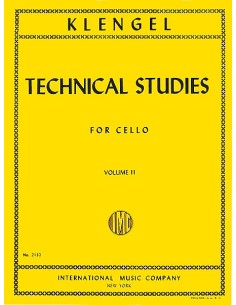 KLENGEL J.-Technical Studies Vol.2 pour violoncelle (Rose)
