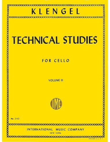 KLENGEL J.-Technical Studies Vol.2 für Violoncello (Rose)