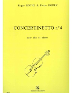 ROCHE & DOURY-Concertinetto Nr. 4 für Viola und Klavier