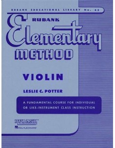 RUBANK-Elementary Method for Violin (Potter)