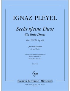 PLEYEL I.-Duos Op.48 per 2 violini