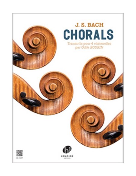 BACH J.S.-Choräle für 4 Celli (Bourin)