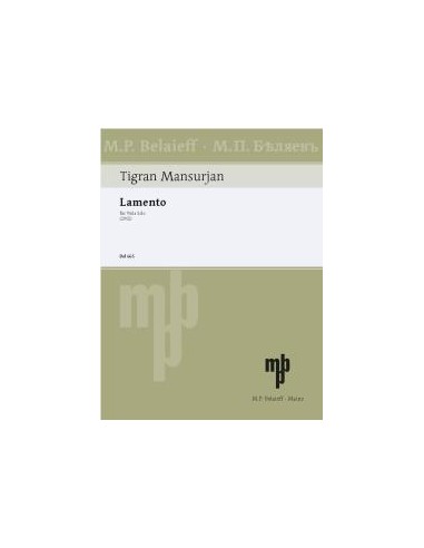MANSURJAN T.-Lament for Viola