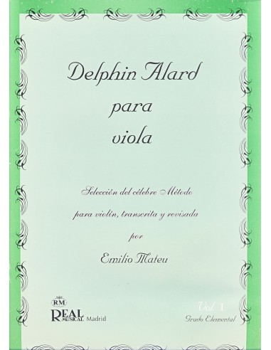 ALARD D.-Studies Vol.1 (Elementary Level) for Viola (Mateu)