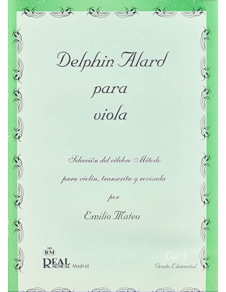 ALARD D.-Studies Vol.1 (Elementary Level) für Viola (Mateu)