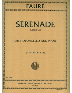 FAURE G.-Serenade Op.98 für Violoncello und Klavier (Kurtz)