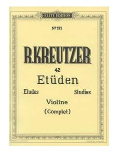 KREUTZER R.-Studi e Capricci (42) per violino (Seybold)