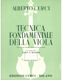 CURCI A.-Grundtechnik 4º für Viola (Bianchi)