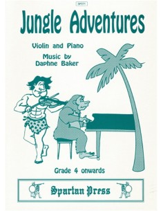 BAKER D.-Jungle Adventures per violino e pianoforte