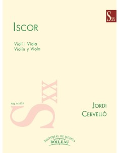 CERVELLO J.-Iscor per Violino e Viola