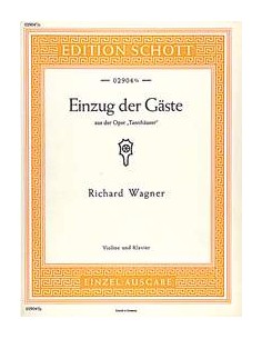 WAGNER R.-Prelude to "Tannhauser" for Violin and Piano (Thomas & Meyer)
