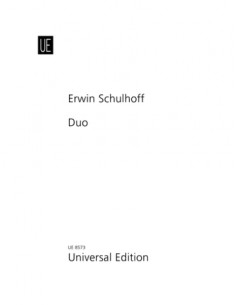 SCHULHOFF E.-Duo pour violon et violoncelle