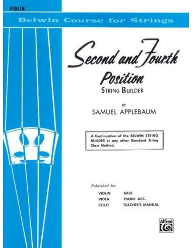 APPLEBAUM S.-String Builder : 2e et 4e position pour violon