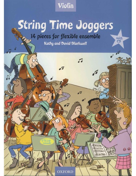 BLACKWELL K.-String Time Jogger für Violine (Inc.CD)