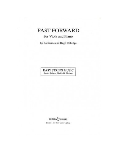 COLLEDGE K.H.-Fast Forward (Third Book) for Viola (LAST UNIT) View (VA1992)
