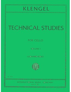 KLENGEL J.-Technical Studies Vol.1 for Cello (Rose)