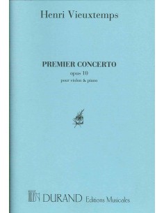VIEUXTEMPS H.-Concerto No. 1 Op.10 for Violin and Piano