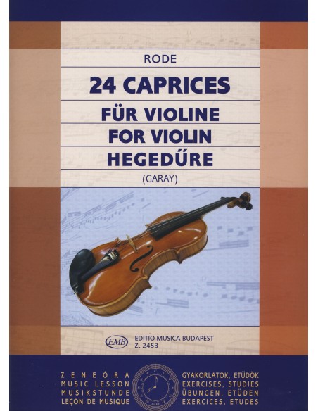 RODE P.-Caprichos (24) per Violino (Garay)