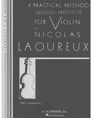 LAOUREUX N.-Practical Method 1º (Supplement) for Violin