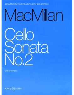 MACMILLAN J.-Sonate n° 2 pour violoncelle et piano
