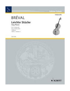 BREVAL J.B.-Kleine Stücke 2. für 1 oder 2 Violoncelli (Doflein)