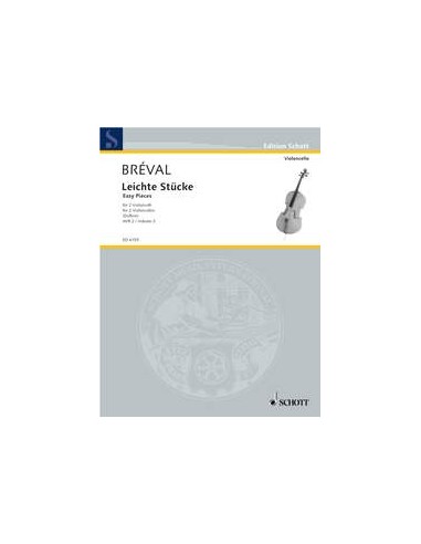 BREVAL J.B.-Kleine Stücke 2. für 1 oder 2 Violoncelli (Doflein)