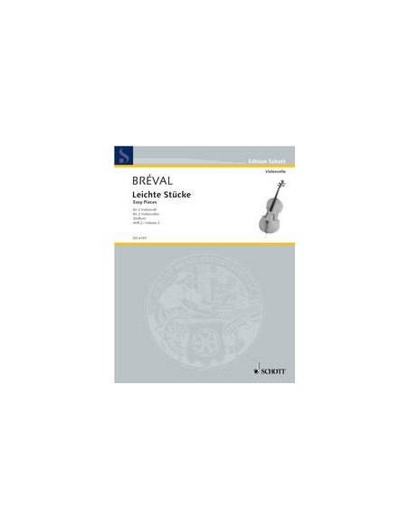 BREVAL J.B.-Kleine Stücke 2. für 1 oder 2 Violoncelli (Doflein)