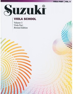 SUZUKI S.-5th School for Viola (Revised Edition)