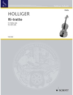 HOLLIGER H.-Ritratto für Violine