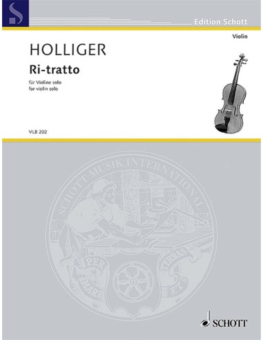 HOLLIGER H.-Ritratto pour violon
