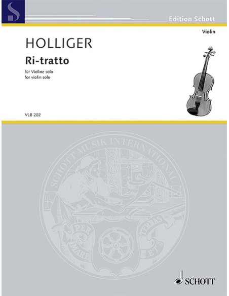 HOLLIGER H.-Ritratto pour violon