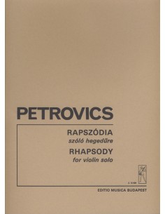 PETROVICS E.-Rhapsody para Violin