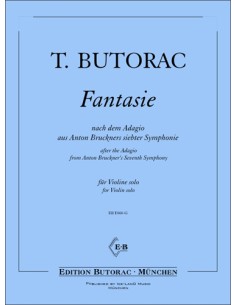 BUTORAC T.-Fantasie pour violon