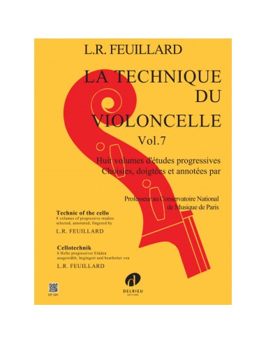 FEUILLARD L.R.-Technique 7º for Cello
