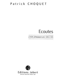CHOQUET P.-Ecoutes per Violino e Viola