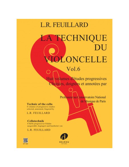 FEUILLARD L.R.-Technique 6º for Cello